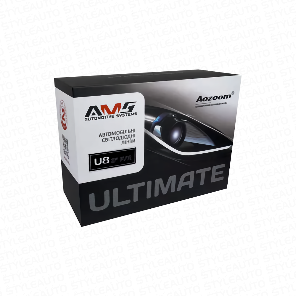 AMS BI-LED U8 LASER 3"