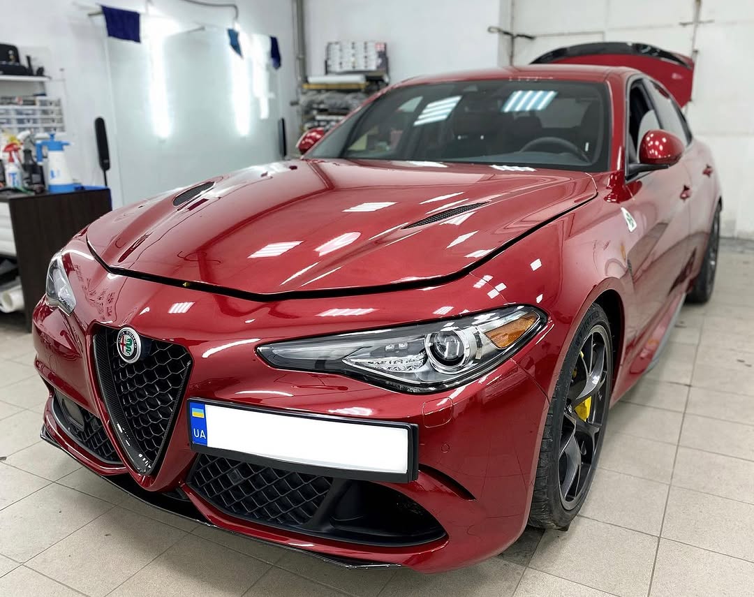 Антигравийная защита Alfa Romeo Giulia Quadrifoglio