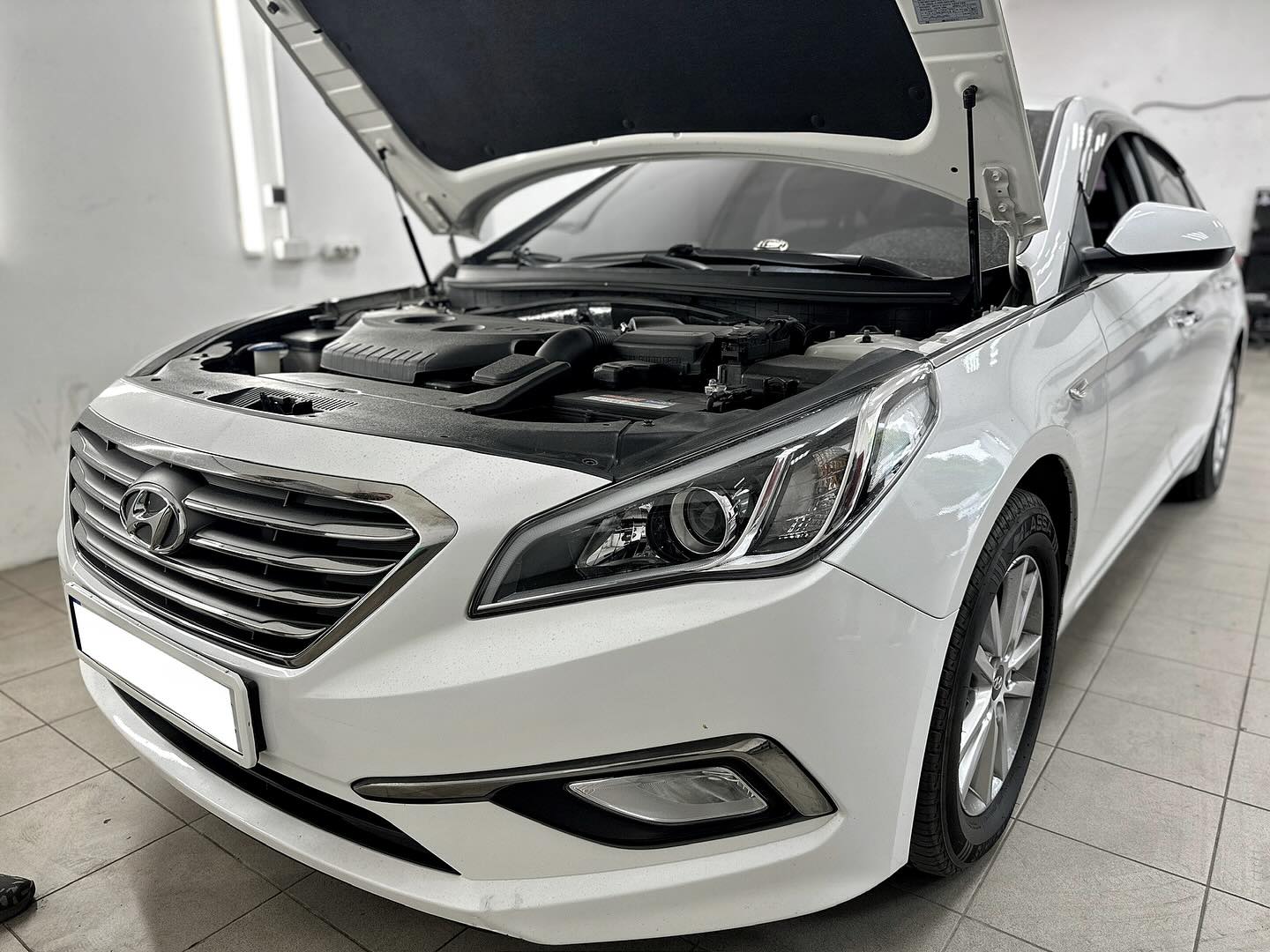 Hyundai Sonata — улучшение света