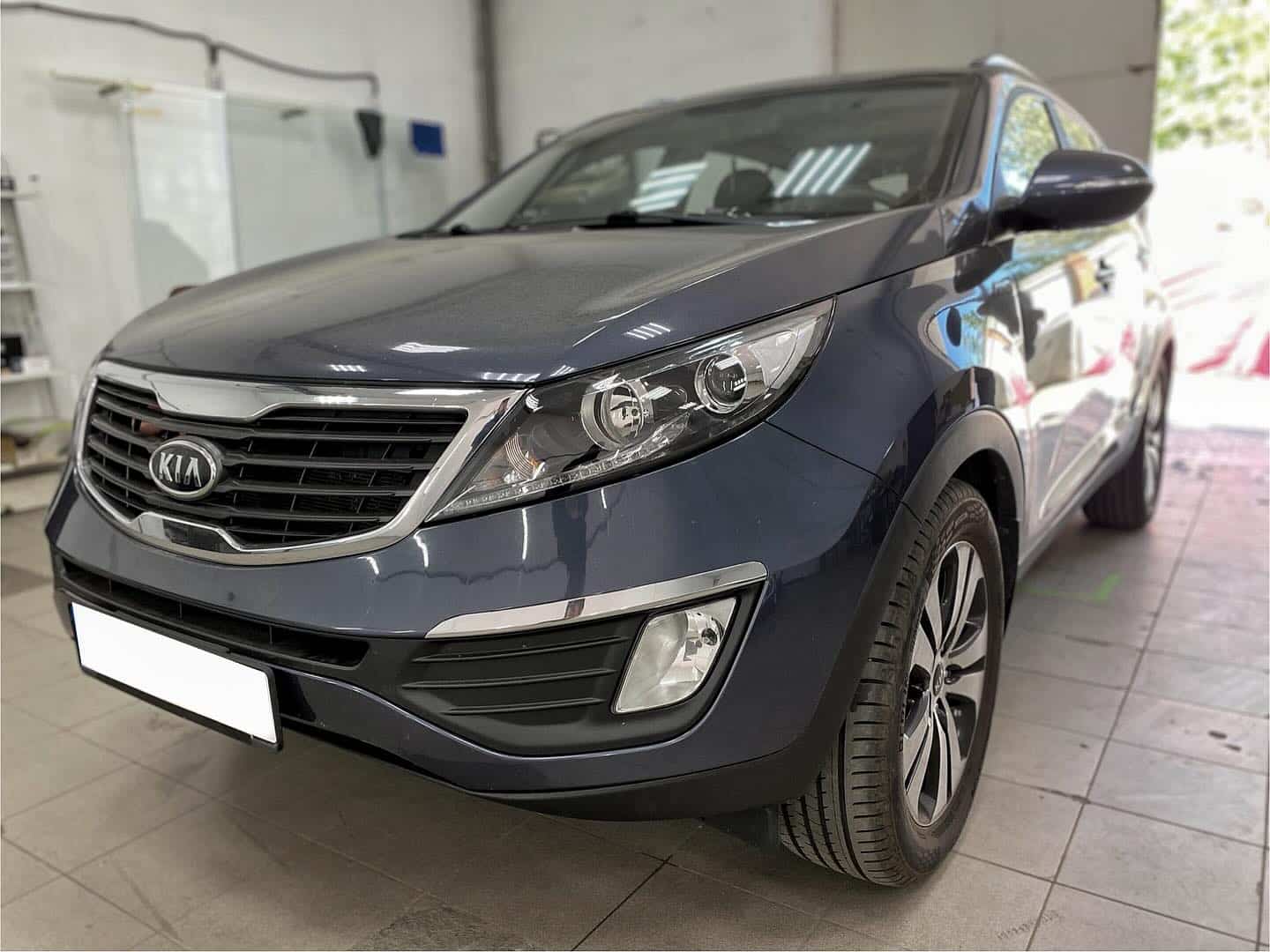 Kia Sportage — модернизация света Bi-LED линзами